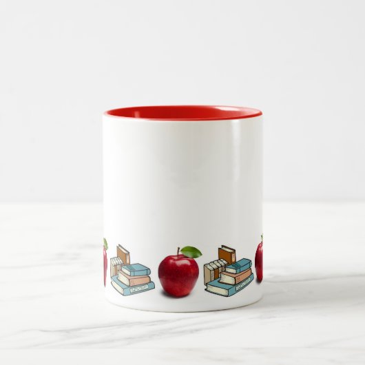 LEHRER-Tasse Zweifarbige Tasse (Mittel)