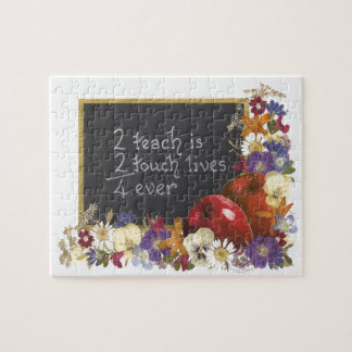 Lehrer-Tribut-Geschenke Puzzle