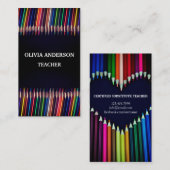 Lehrer | Tutor-Visitenkarten Visitenkarte (Vorne/Hinten)