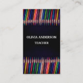 Lehrer | Tutor-Visitenkarten Visitenkarte (Vorderseite)