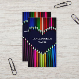 Lehrer | Tutor-Visitenkarten Visitenkarte