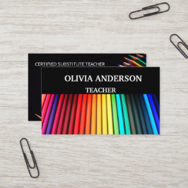 Lehrer | Tutor-Visitenkarten Visitenkarte