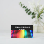 Lehrer | Tutor-Visitenkarten Visitenkarte (Stehend Vorderseite)