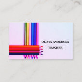 Lehrer | Tutor-Visitenkarten Visitenkarte (Vorderseite)