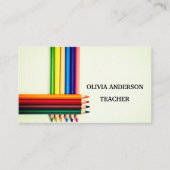 Lehrer | Tutor-Visitenkarten Visitenkarte (Vorderseite)