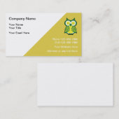 Lehrer-Tutor-Visitenkarten Visitenkarte (Vorne/Hinten)