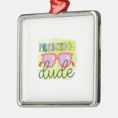 Lehrer Typ der Vorschule Ornament Aus Metall (Links)