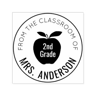 Lehrer und Lehrer Aus der Klasse Permastempel