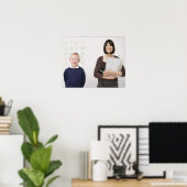 Lehrer und Schüler Poster (Heimbüro)