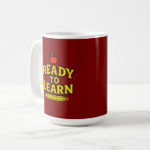 Lehrer- und Schülerschreibtisch Kaffeetasse (Vorderseite Links)
