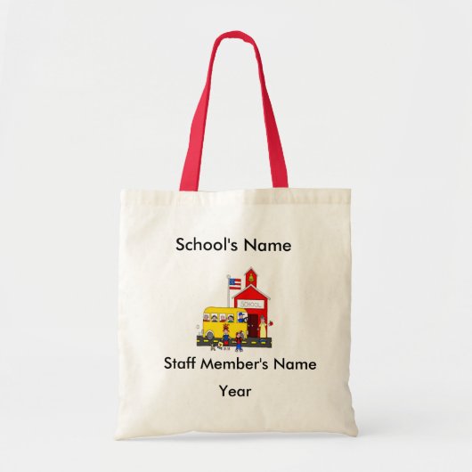 Lehrer und Schulpersonal Tote Bag Tragetasche (Vorne)