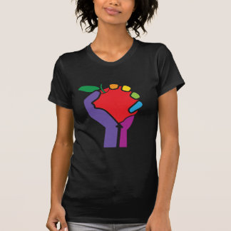 Lehrer UniTee (Regenbogen für schwarze Shirts) T-Shirt