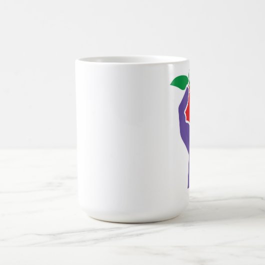 Lehrer UniTee Tasse (Regenbogen) (Mittel)