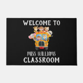 Lehrer Unterricht Begrüßungstür Mat Fußmatte (Vorderseite)