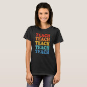 Lehrer unterrichten 2 T-Shirt (Vorne ganz)