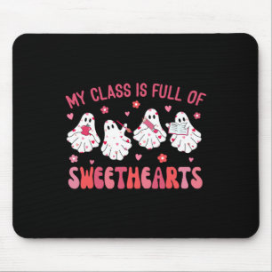 Lehrer Valentinstag Ghost mein Cl ist voll von Swe Mousepad
