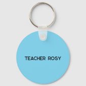 Lehrer verändern die blauen Schlüsselanhänger der  (Rückseite)