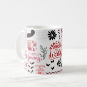 Lehrer verändern die Welt Kaffeetasse (Vorderseite Links)
