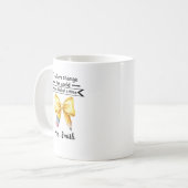 Lehrer verändern die Welt Tasse (Vorderseite Links)