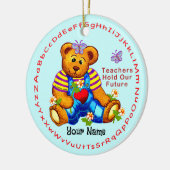 Lehrer veranstalten zukünftige Keramik Ornament (Links)