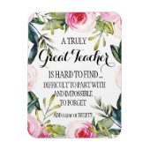 Lehrer Vielen Dank, dass Sie ein Geschenk für die Magnet (Vertikal)