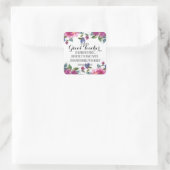 Lehrer Vielen Dank für Ihr Dankeschön Quadratischer Aufkleber (Tasche)