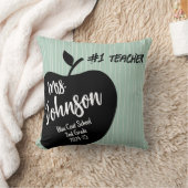 Lehrer Vielen Dank für Ihr Ruhestand Apfelkuchen Kissen (Decke)