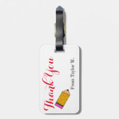 Lehrer Vielen Dank Gepäckmarken - SRF Gepäckanhänger (Rückseite vertikal)