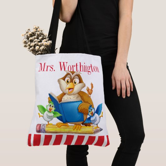 Lehrer Vielen Dank - sehen Sie zurück ... Tasche (Von Nahem)