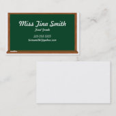 Lehrer Visitenkarte (Vorne/Hinten)