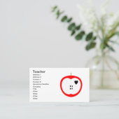 Lehrer Visitenkarte (Stehend Vorderseite)