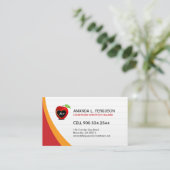 Lehrer - Visitenkarte für Erzieher (Stehend Vorderseite)