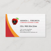 Lehrer - Visitenkarte für Erzieher (Vorderseite)