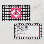 Lehrer-Visitenkarte Visitenkarte (Vorne/Hinten)