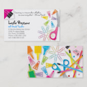 Lehrer-Visitenkarte Visitenkarte (Vorne/Hinten)