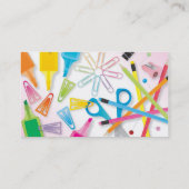 Lehrer-Visitenkarte Visitenkarte (Rückseite)