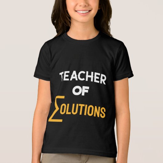 Lehrer von Alkolution Algebra Math Teacher Tri-Blend Shirt (Vorderseite)