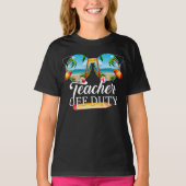 Lehrer von der Pflicht Sonnenbrille Strand Sonnenu T-Shirt (Vorderseite)