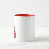 Lehrer-Weihnachtsbaum-Kaffeetasse Tasse (Zentrum)