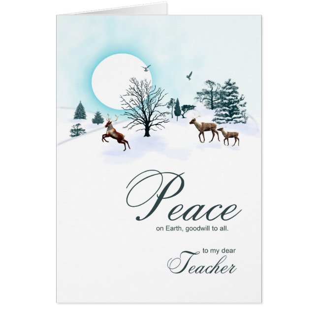 Lehrer, Weihnachtsgeschichten mit Rentieren (Vorne)