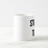 Lehrer-Weihnachtsstudent zerreißt lustiges Kaffeetasse (Mittel)