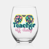 Lehrer Weinglas Ohne Stiel (Vorderseite)