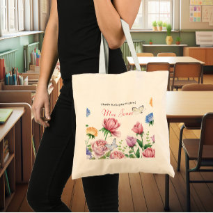 Lehrer Wertschätzung Blumenkohl danke Ihnen Tote T Tragetasche