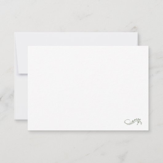 Lehrer Wertschätzung Bonsai Tree Danke Karte (Rückseite)