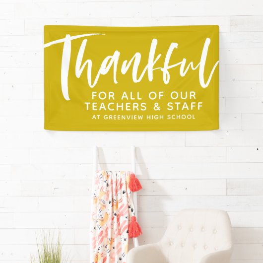 Lehrer Wertschätzung dankbar Skript gelb Banner (Insitu)