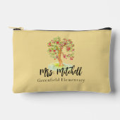 Lehrer Wertschätzung Danke Ihnen Moderne Wasserfar Zubehörtasche (Vorderseite)