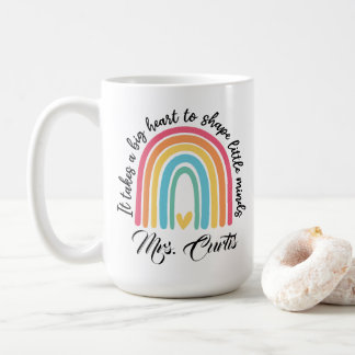 Lehrer Wertschätzung Es braucht ein großes Herz, u Kaffeetasse