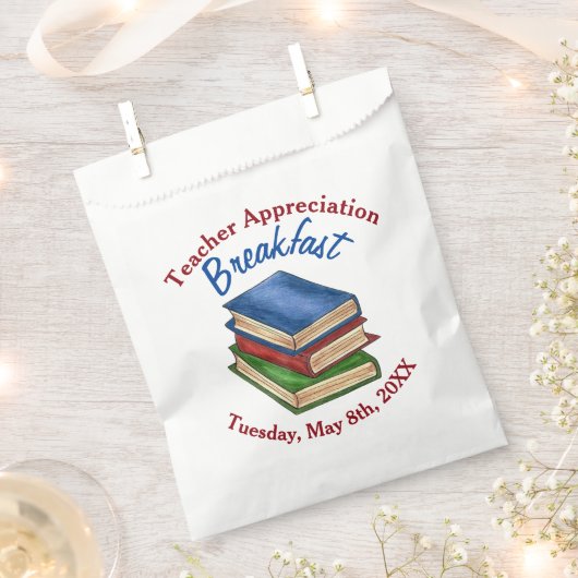 Lehrer Wertschätzung Frühstück Rente Party Geschenktütchen (Ausgeschnitten)