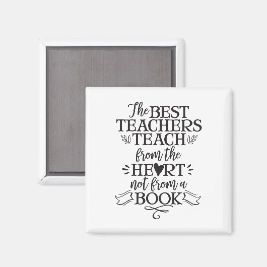 Lehrer Wertschätzung Geschenk Idee Lehre Vielen Da Magnet (Vorderseite/Rückseite)