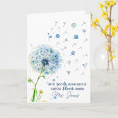 Lehrer Wertschätzung Geschenk Lüster Fingerabdruck Karte (Gelbe Blume)